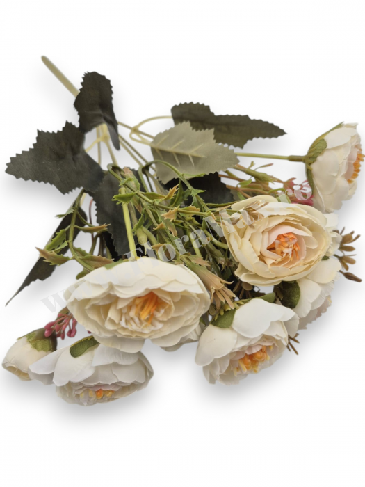 Buchet de ranunculus artificiali pentru nunta si evenimente speciale [2]