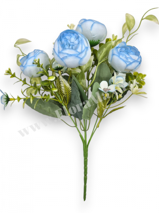 Buchet de ranunculus artificiali pentru nunta si evenimente speciale [3]