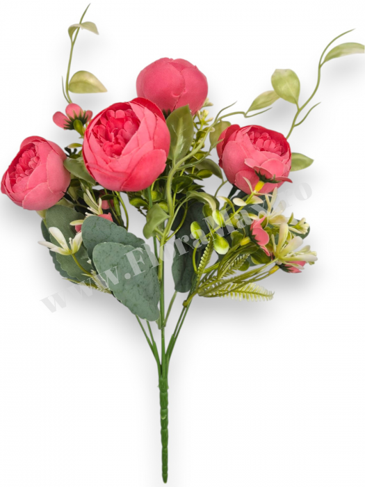 Buchet de ranunculus artificiali pentru nunta si evenimente speciale [3]