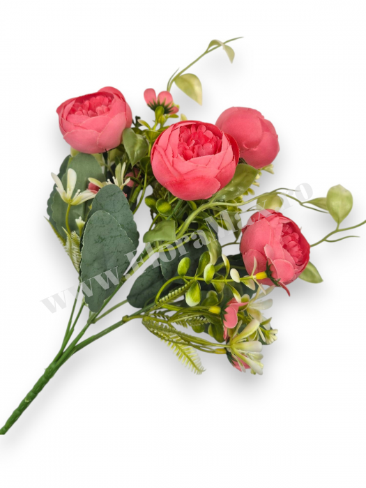 Buchet de ranunculus artificiali pentru nunta si evenimente speciale [1]