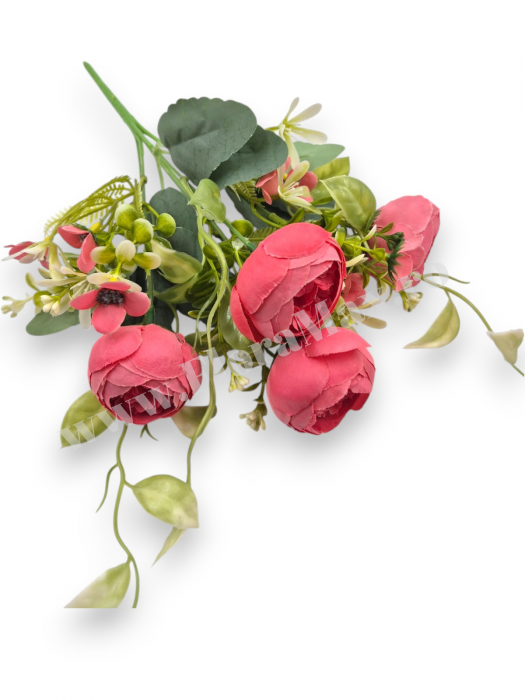 Buchet de ranunculus artificiali pentru nunta si evenimente speciale [2]