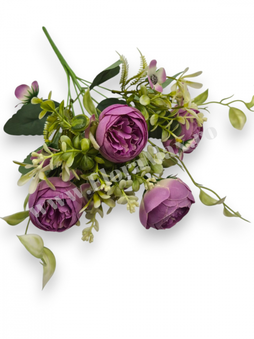 Buchet de ranunculus artificiali pentru nunta si evenimente speciale [3]