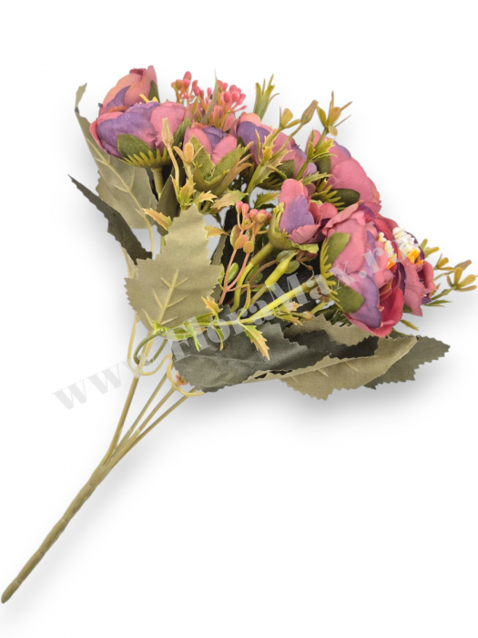 Buchet de ranunculus artificiali pentru nunta si evenimente speciale [1]