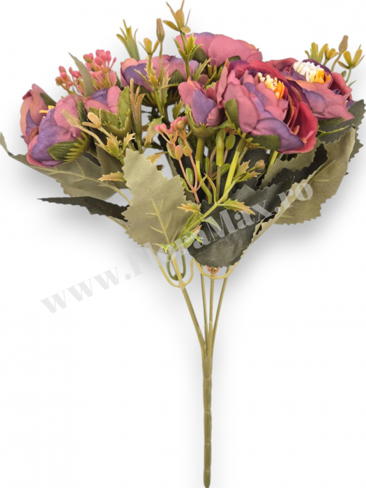 Buchet de ranunculus artificiali pentru nunta si evenimente speciale [3]