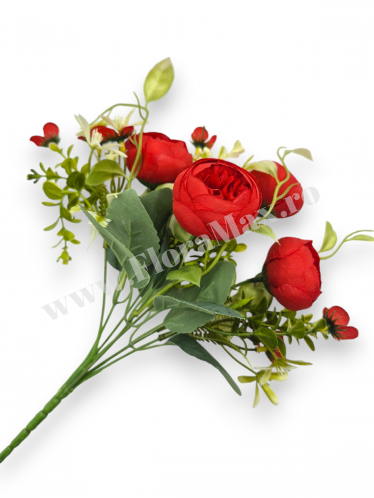 Buchet de ranunculus artificiali pentru nunta si evenimente speciale [1]