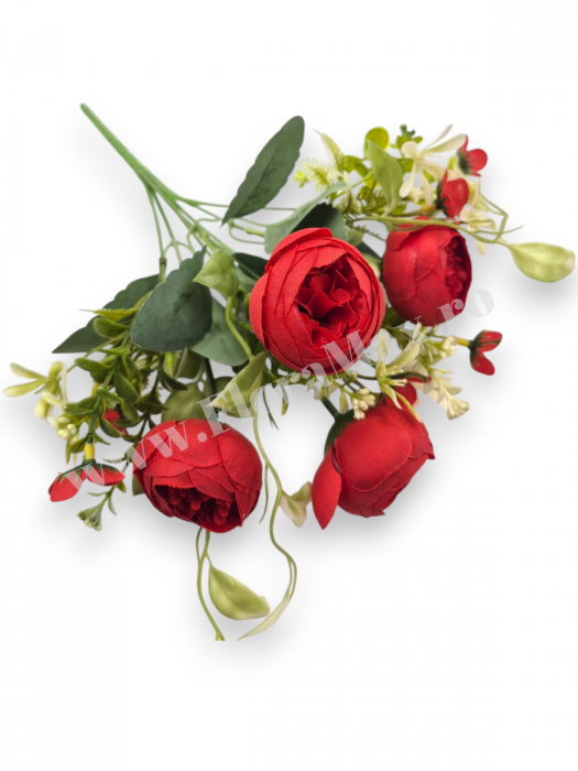 Buchet de ranunculus artificiali pentru nunta si evenimente speciale [3]