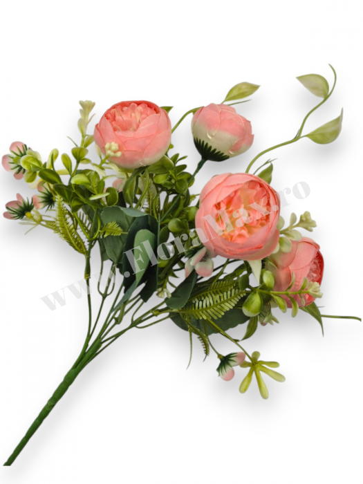Buchet de ranunculus artificiali pentru nunta si evenimente speciale [1]
