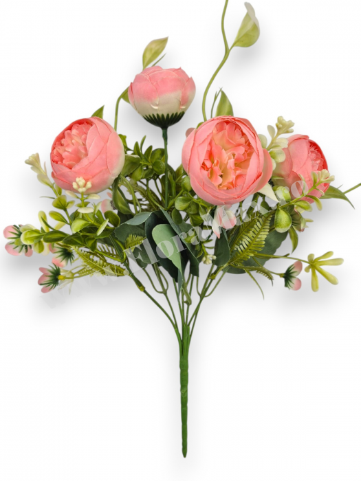 Buchet de ranunculus artificiali pentru nunta si evenimente speciale [3]