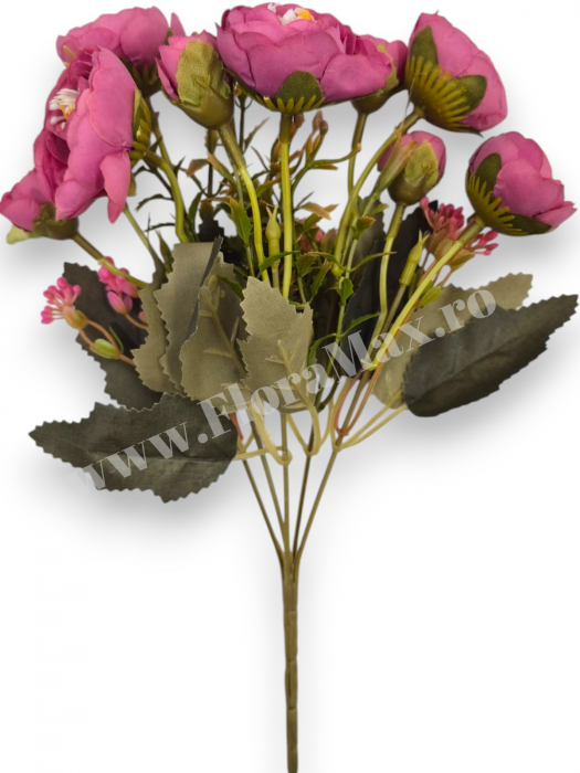 Buchet de ranunculus artificiali pentru nunta si evenimente speciale [2]
