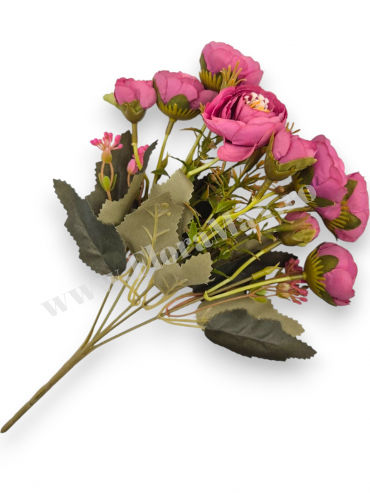 Buchet de ranunculus artificiali pentru nunta si evenimente speciale [1]