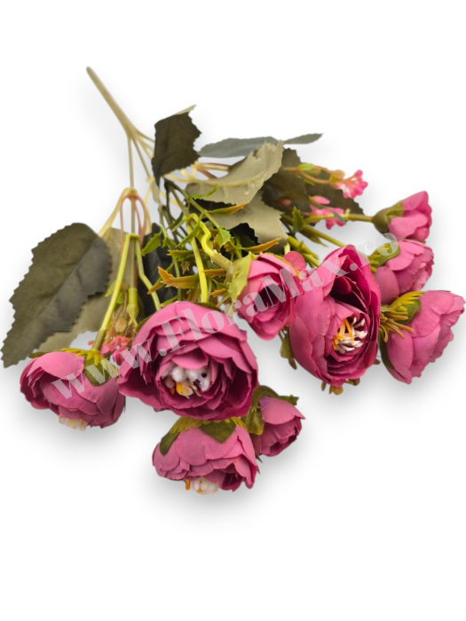 Buchet de ranunculus artificiali pentru nunta si evenimente speciale [3]