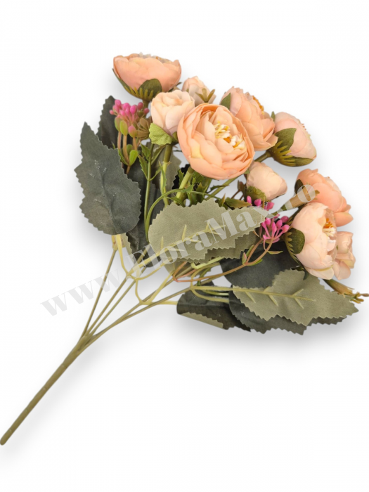 Buchet de ranunculus artificiali pentru nunta si evenimente speciale [1]