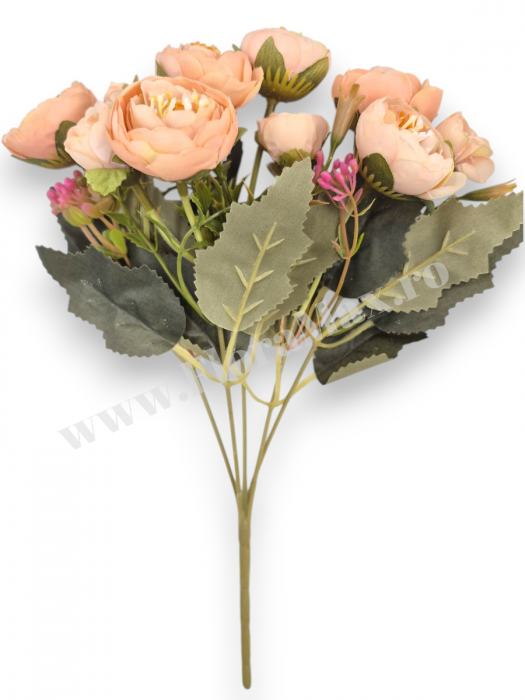 Buchet de ranunculus artificiali pentru nunta si evenimente speciale [2]
