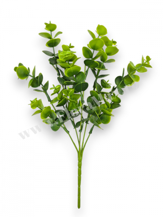 Buchet verdeata artificiala 5 fire 30 cm pentru aranjamente florale, nunti si evenimente [2]
