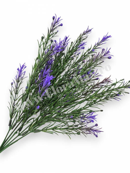 Buchet verdeata artificiala 5 fire 38 cm pentru aranjamente florale, nunti si evenimente [1]