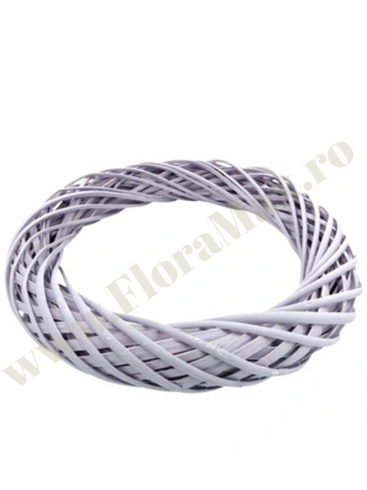 Coronita decorativa din ratan MOV pentru Craciun, Paste si aranjamente florale [3]