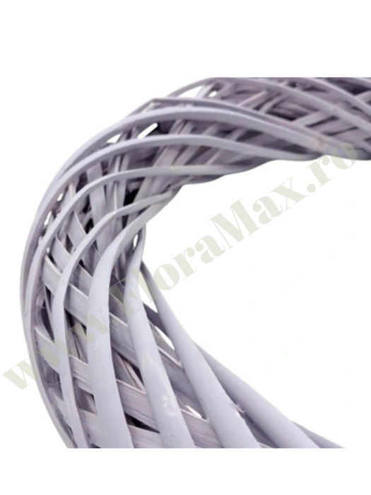 Coronita decorativa din ratan MOV pentru Craciun, Paste si aranjamente florale [2]