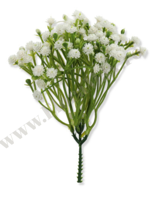 Floarea Miresei Artificiala Gypsophila Alb 25 cm model Pik Floramax [3]