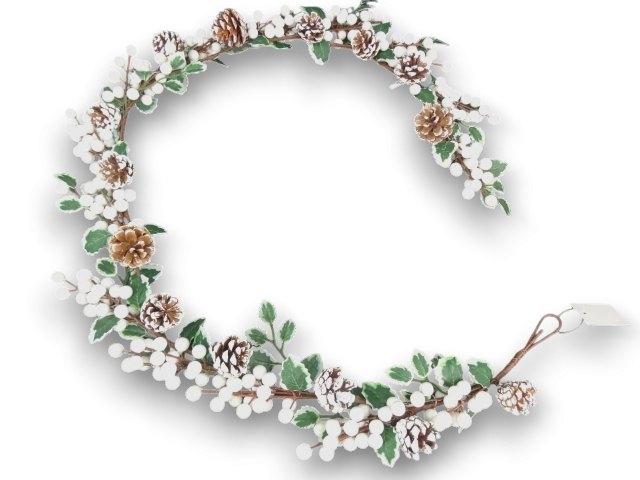 Ghirlanda bile albe 148 cm [1]