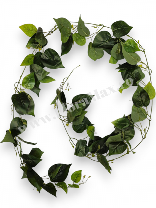 Ghirlanda Frunze Silicon Verde 210 cm [1]