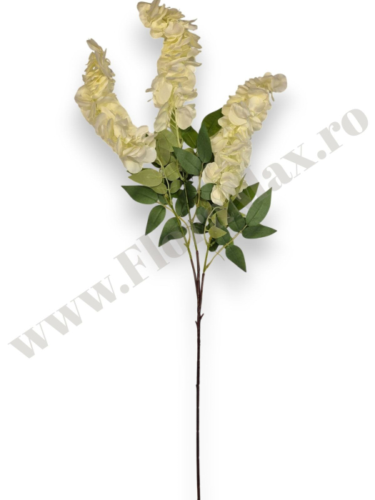 Glicina (Wisteria) Artificiala 100 cm - 3 Fire Albe Premium - Floramax [3]