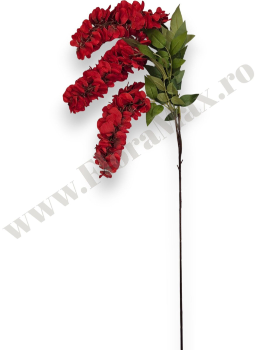 Glicina (Wisteria) Artificiala 100 cm - 3 Fire Albe Premium - Floramax [2]