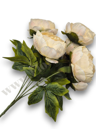 Buchete Mari - buchet-mare-bujori-artificiali-7-fire-47-cm-decor-nunta-evenimente