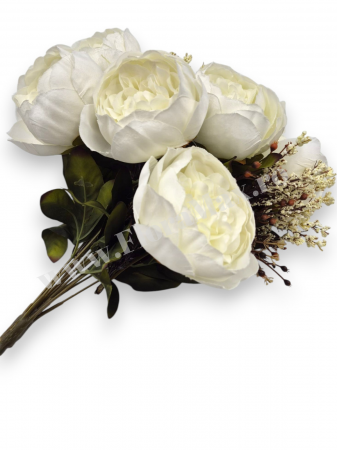 Buchet de bujori artificiali pentru nunta si evenimente speciale