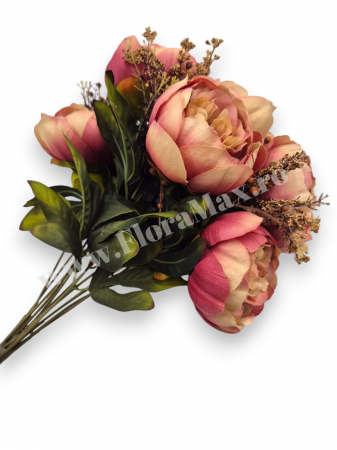 Buchete Mari - Buchet de bujori artificiali pentru nunta si evenimente speciale