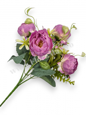 Buchet de bujori artificiali pentru nunta si evenimente speciale