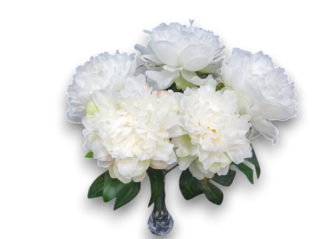 Produse - Buchet de bujori artificiali pentru nunta si evenimente speciale