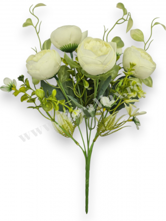 Buchet de ranunculus artificiali pentru nunta si evenimente speciale [2]