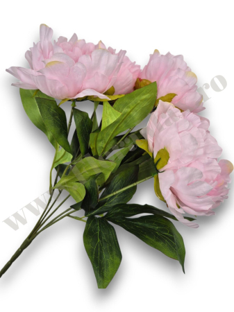 Produse - buchet-mare-bujori-artificiali-roz-43-cm-decor-evenimente-nunta