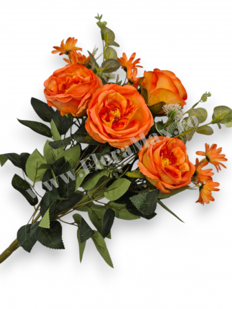 Buchet de trandafiri artificiali pentru nunta si evenimente speciale