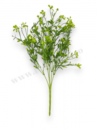 Buchet verdeata artificiala 5 fire 34 cm pentru aranjamente florale, nunti si evenimente [1]
