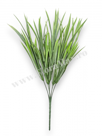 Buchet verdeata artificiala 5 fire 35 cm pentru aranjamente florale, nunti si evenimente [1]
