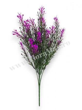 Buchet verdeata artificiala 5 fire 38 cm pentru aranjamente florale, nunti si evenimente [1]