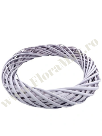 Coronita decorativa din ratan MOV pentru Craciun, Paste si aranjamente florale [1]