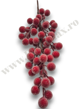 creanga-decorativa-craciun-bilute-rosii-inghetate-53cm-floramax [1]