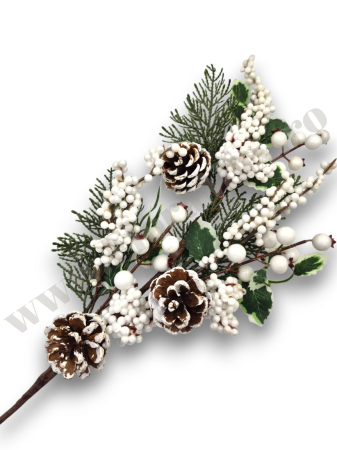 creanga-decorativa-craciun-macese-albe-con-ilex-54cm-floramax