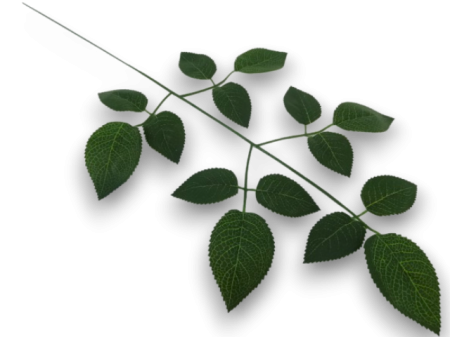 Frunze - Creanga frunze trandafiri 53 CM