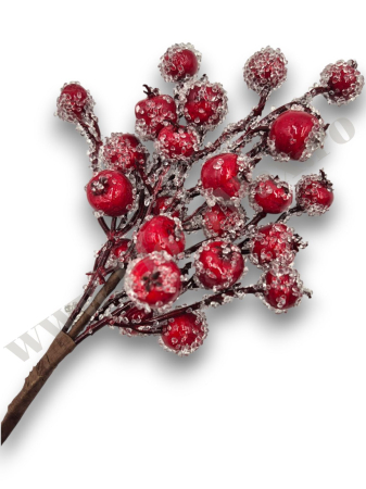 creanga-macese-inghetate-glitterate-rosii-35cm-floramax