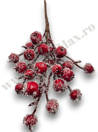 creanga-macese-inghetate-glitterate-rosii-35cm-floramax [2]