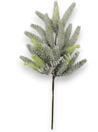Crenguta brad artificial ninsa pentru aranjamente Craciun 35 cm [1]