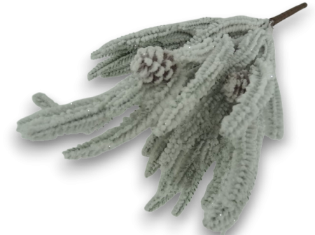 Produse - Crenguta brad nins pentru aranjamente 45 cm