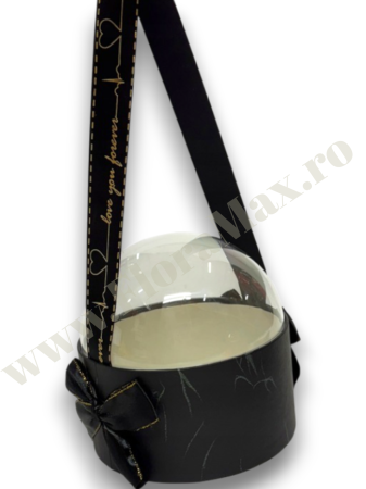 Cutie cupola rotunda cu dom transparent 14x14 cm [1]