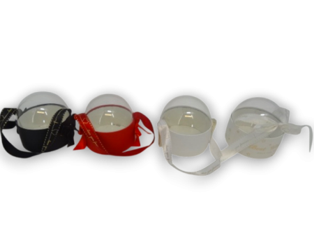 Cutii pentru flori - Cutie cupola rotunda cu dom transparent 14x14 cm