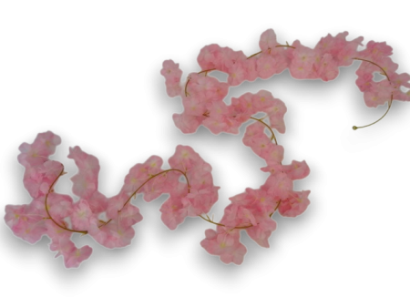 Produse - Ghirlanda Flori Cires Roz 165 cm