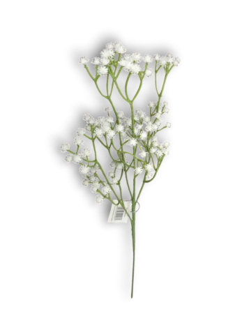 Fir Gypsophila Artificiala 63 cm - Floarea Miresei Alba pentru Decoratiuni si Buchete [2]