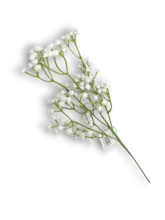Gypsophila - Fir Gypsophila Artificiala 63 cm - Floarea Miresei Alba pentru Decoratiuni si Buchete